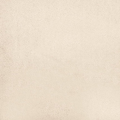 Divano a 3 Posti con Cuscini Beige 180 cm Tessuto Microfibra