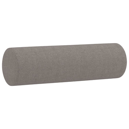 Set Divani 2 pz con Cuscini Tortora in Tessuto | homemem39