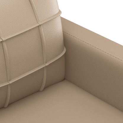 Set di Divani 2 pz con Cuscini cappuccino in Similpelle | homemem39