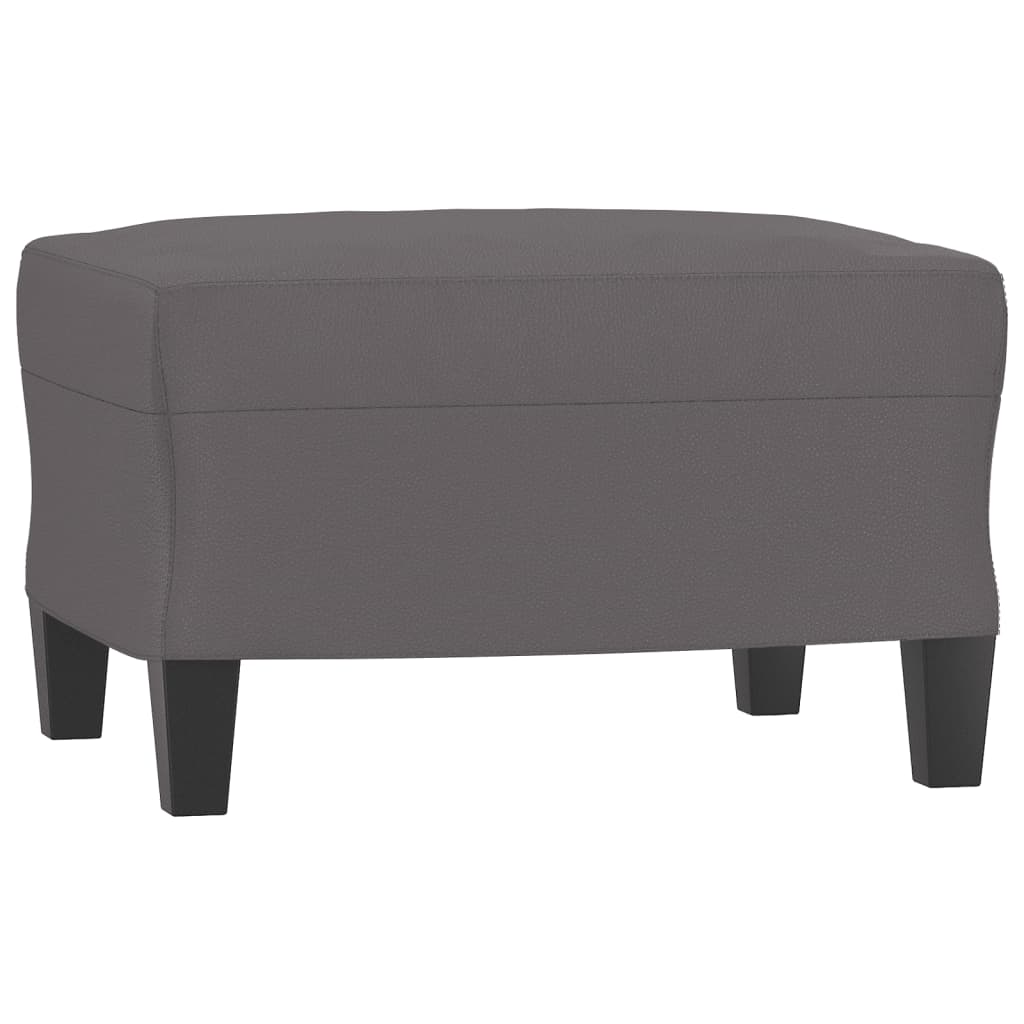 Set di Divani 4 pz con Cuscini Grigio in Similpelle | homemem39
