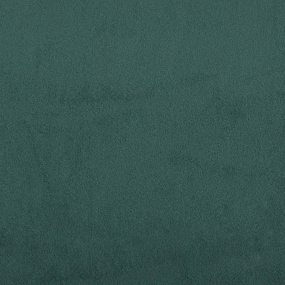 Set di Divani 4 pz con Cuscini Verde scuro in Velluto