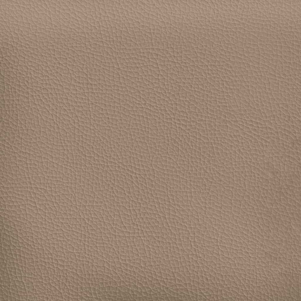 Set di Divani 3 pz con Cuscini cappuccino in Similpelle | homemem39