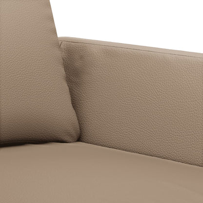 Set di Divani 2 pz con Cuscini cappuccino in Similpelle | homemem39