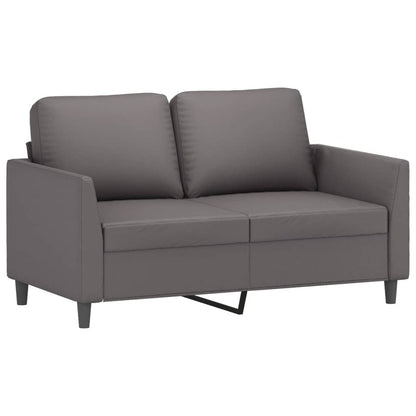 Set di Divani 3 pz con Cuscini Grigio in Similpelle | homemem39