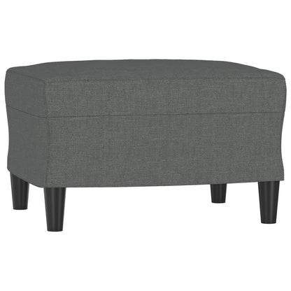 Set di Divani 4 pz con Cuscini Grigio Scuro in Tessuto | homemem39