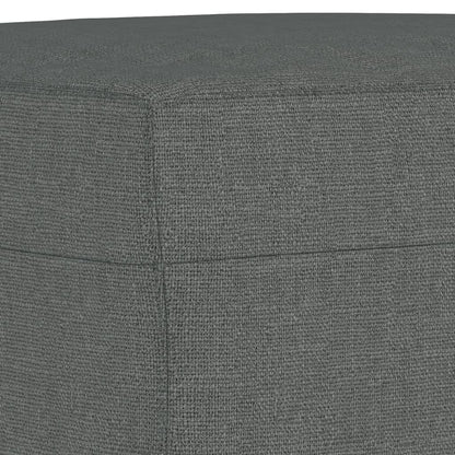 Set di Divani 4 pz con Cuscini Grigio Scuro in Tessuto | homemem39