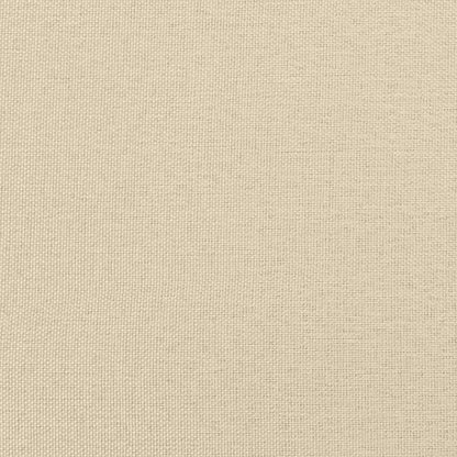 Set di Divani 4 pz con Cuscini Crema in Tessuto | homemem39