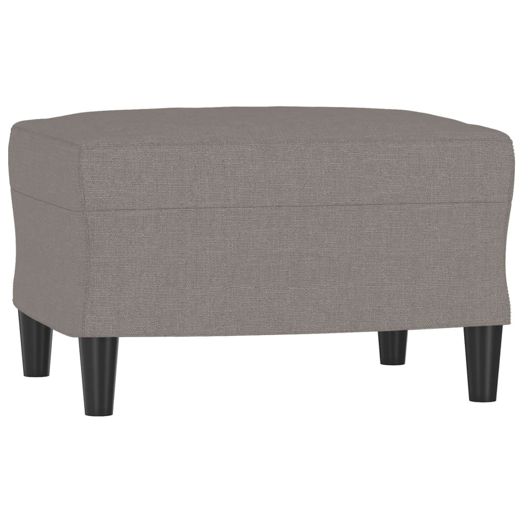 Set di Divani 4 pz con Cuscini Tortora in Tessuto | homemem39