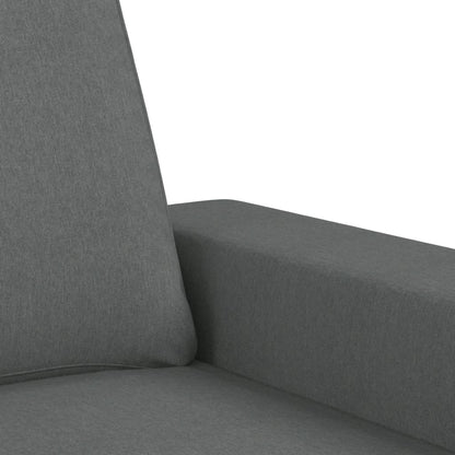 Set di Divani 4 pz Grigio Scuro in Tessuto | homemem39