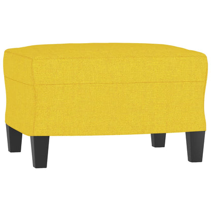 Set di Divani 4 pz Giallo Chiaro in Tessuto | homemem39