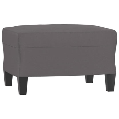 Set di Divani 3 pz con Cuscini Grigio in Similpelle | homemem39