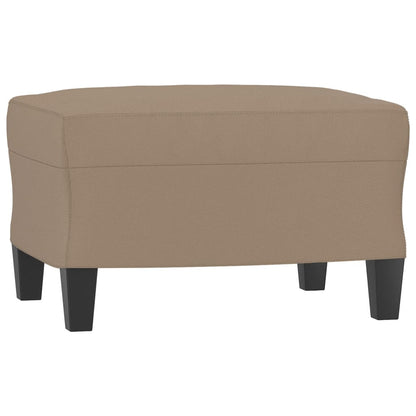 Set di Divani 3 pz con Cuscini Cappuccino in Similpelle | homemem39