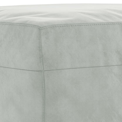 Set di Divani 3 pz Grigio Chiaro in Velluto | homemem39