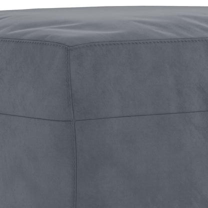 Set di Divani 3 pz Grigio Scuro in Velluto | homemem39