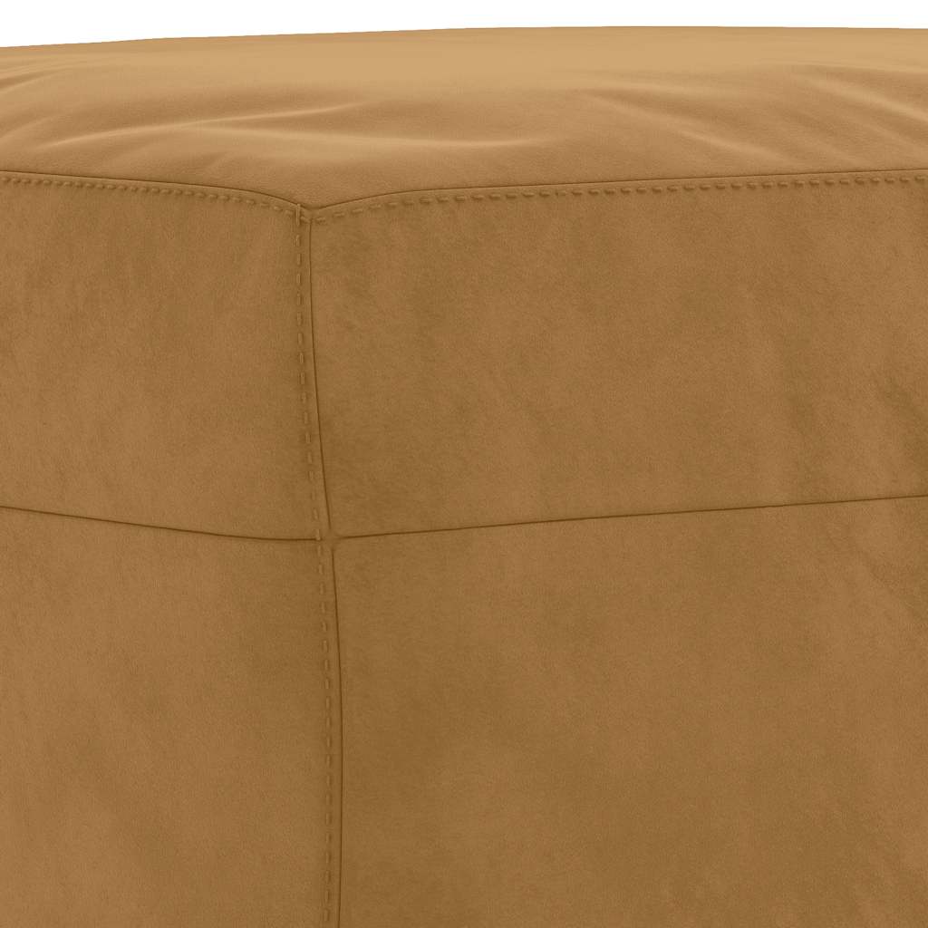 Set di Divani 3 pz Marrone in Velluto | homemem39