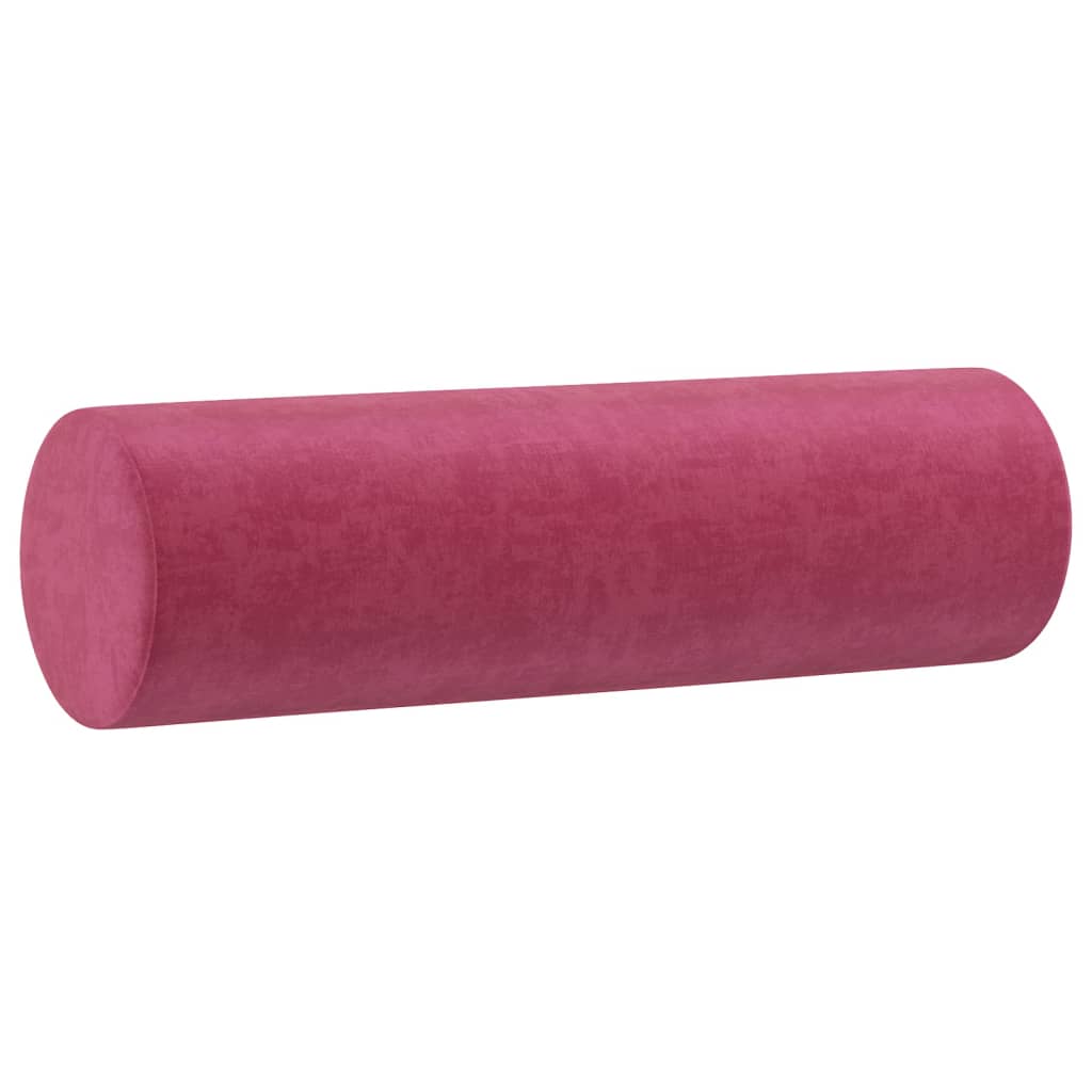 Set di Divani 2 pz con Cuscini Rosso Vino in Velluto | homemem39