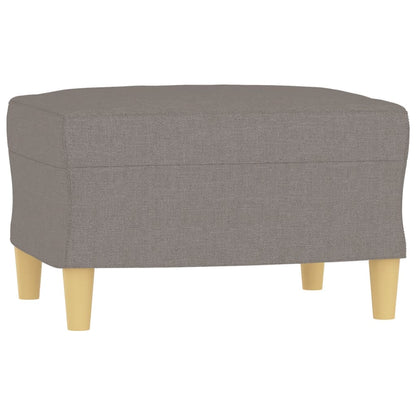 Set di Divani 3 pz con Cuscini Tortora in Tessuto | homemem39