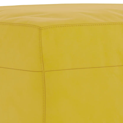 Set di Divani 4 pz con Cuscini giallo in Velluto - homemem39