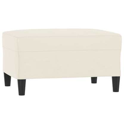 Set di Divani 4 pz con Cuscini Crema in Velluto | homemem39