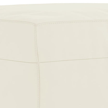 Set di Divani 4 pz con Cuscini Crema in Velluto | homemem39