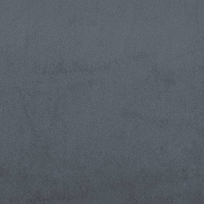 Set di Divani 3 pz con Cuscini Grigio Scuro in Velluto | homemem39