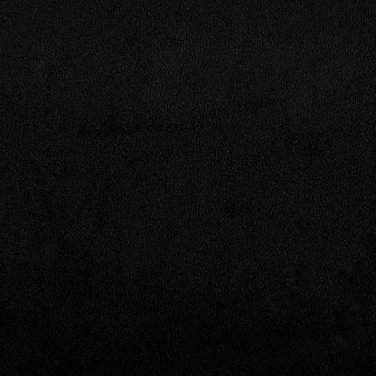 Set Divani 2 pz con Cuscini Nero in Tessuto Microfibra - homemem39