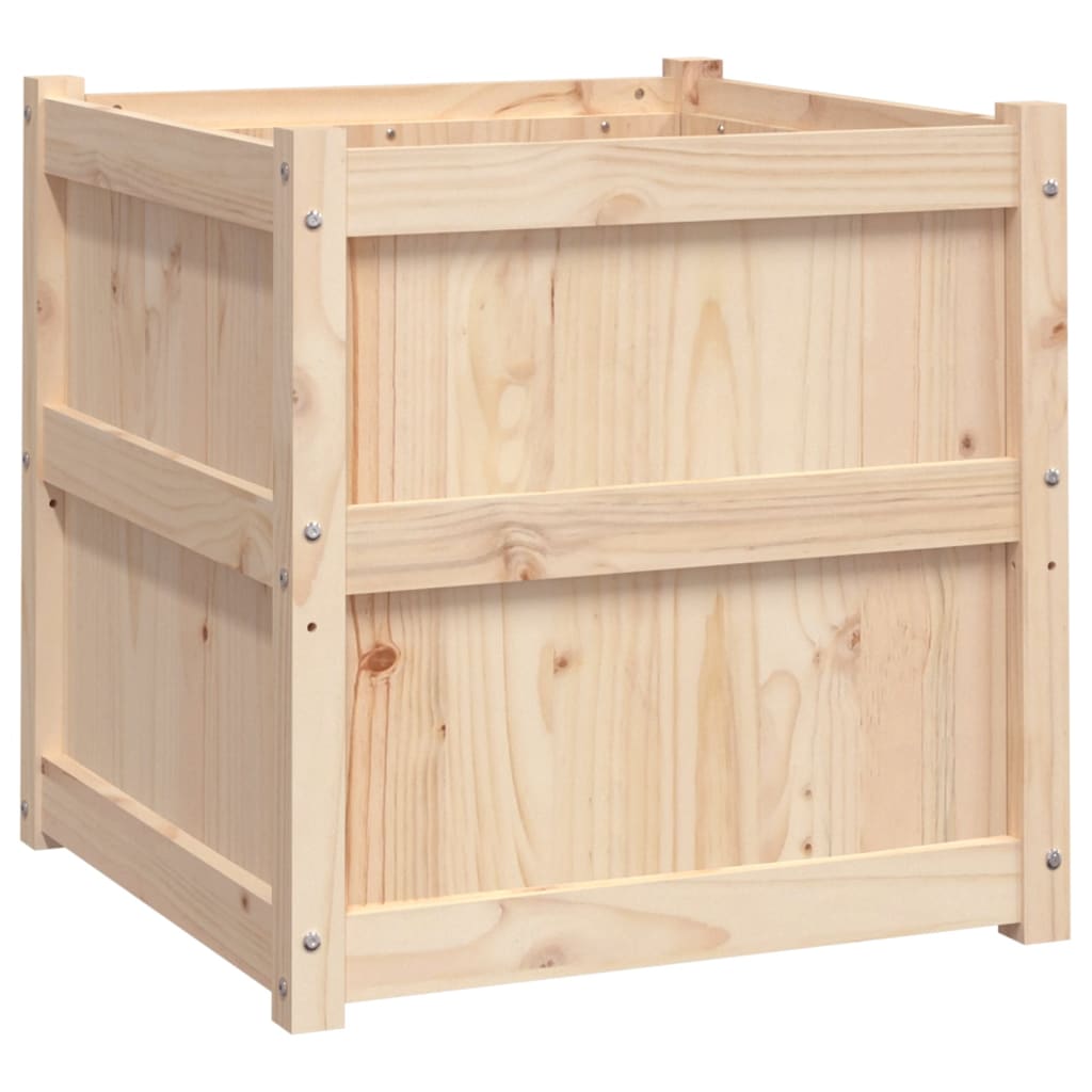Fioriere da Giardino 2 pz in Legno Massello di Pino | homemem39