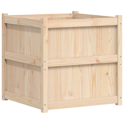 Fioriera da Giardino 70x70x70 cm in Legno Massello di Pino - homemem39