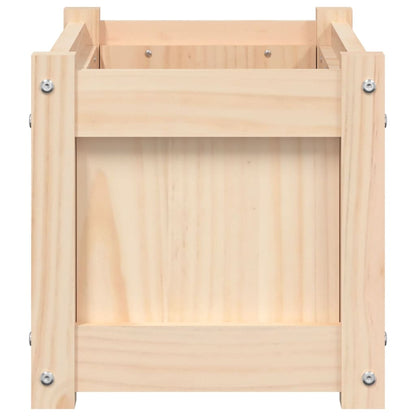 Fioriere da Giardino 2 pz in Legno Massello di Pino