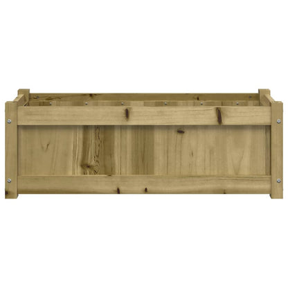 Fioriera da Giardino 90x31x31 cm in Legno di Pino Impregnato | homemem39
