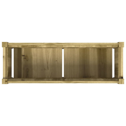 Fioriere da Giardino 2 pz in Legno di Pino Impregnato - homemem39
