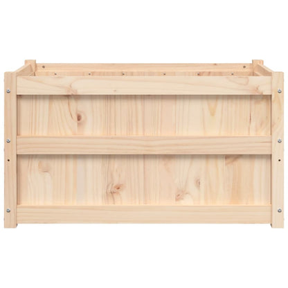 Fioriera da Giardino 90x50x50 cm in Legno Massello di Pino | homemem39