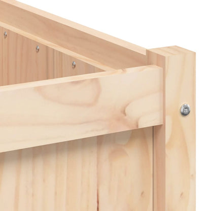 Fioriere da Giardino 2 pz in Legno Massello di Pino | homemem39