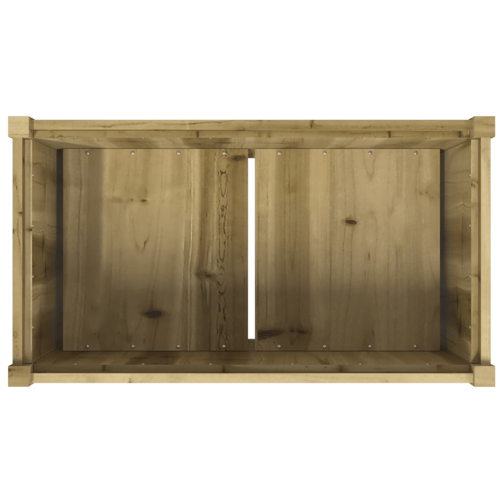 Fioriera da Giardino 90x50x70 cm in Legno di Pino Impregnato | homemem39