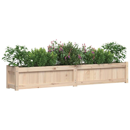 Fioriere da Giardino 2 pz in Legno Massello di Pino - homemem39