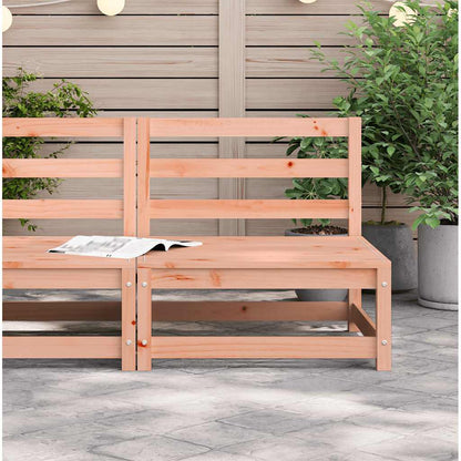 Divano Giardino Senza Braccioli 70x70x67 cm Massello Douglas - homemem39