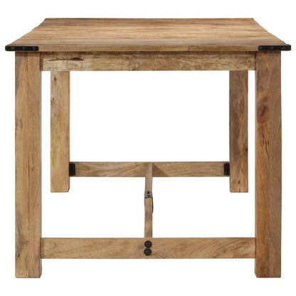Tavolo da Pranzo 180x90x75 cm in Legno Massello di Mango | homemem39