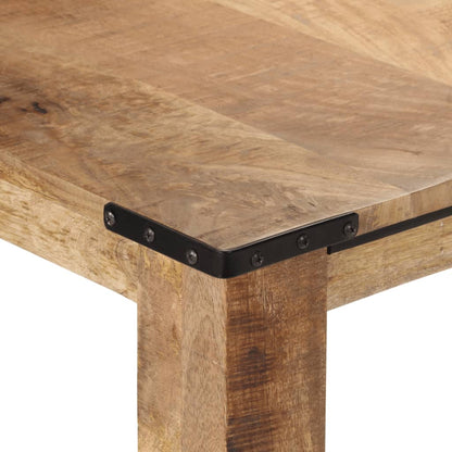 Tavolo da Pranzo 180x90x75 cm in Legno Massello di Mango | homemem39