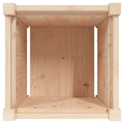 Fioriere da Giardino 2 pz in Legno Massello di Pino | homemem39
