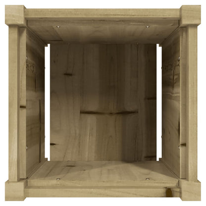 Fioriera da Giardino 40x40x40 cm in Legno di Pino Impregnato | homemem39
