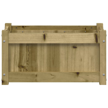 Fioriere da Giardino 2 pz in Legno di Pino Impregnato