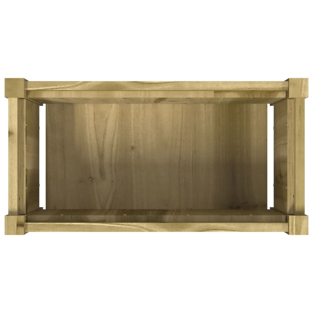 Fioriere da Giardino 2 pz in Legno di Pino Impregnato