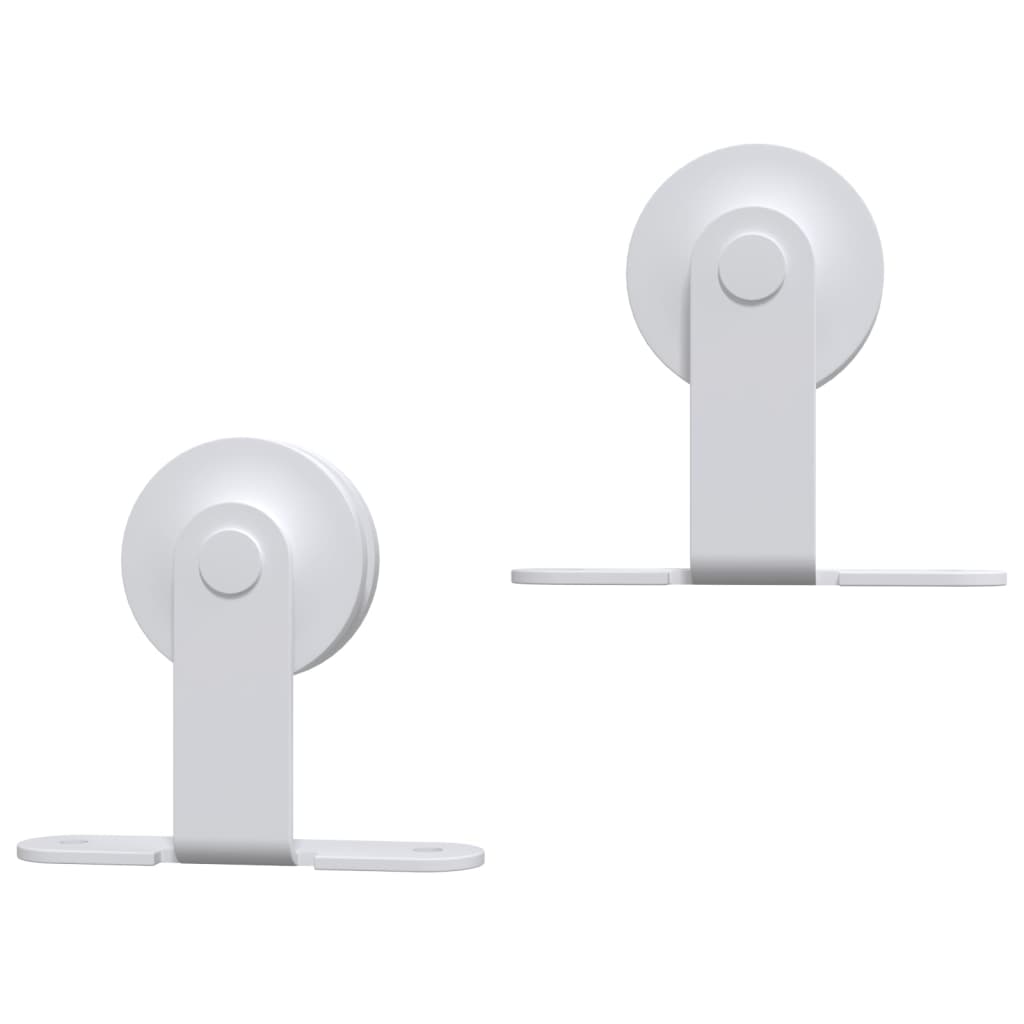 Porta Scorrevole con Set Hardware 100x210cm Legno Massello Pino