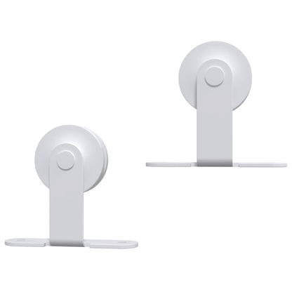 Porta Scorrevole con Set Hardware 100x210cm Legno Massello Pino