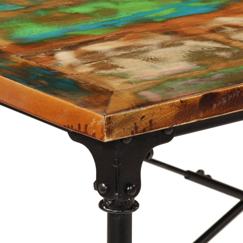 Tavolo da Pranzo 220x90x77 cm in Legno Massello di Recupero | homemem39