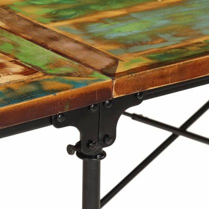 Tavolo da Pranzo 220x90x77 cm in Legno Massello di Recupero | homemem39