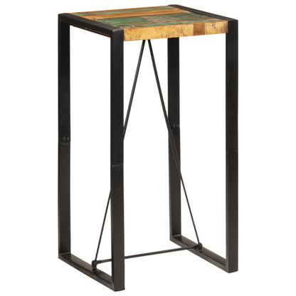 Tavolo da Bar 60x55x110 cm in Legno Massello di Recupero | homemem39