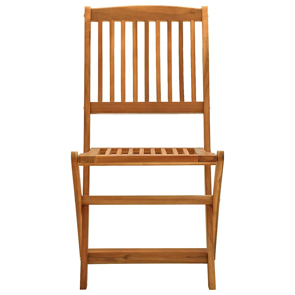 Set da Pranzo per Giardino 5 pz in Legno Massello di Acacia | homemem39