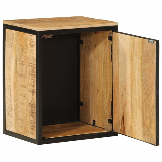 Mobile da Bagno 40x30x50 cm in Legno Massello di Mango e Ferro | homemem39