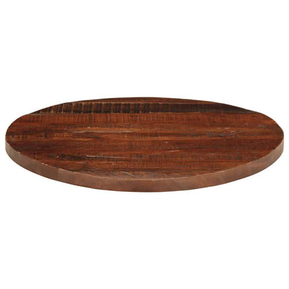 Piano per Tavolo Ø 70x2,5 cm Rotondo Legno Massello di Recupero | homemem39